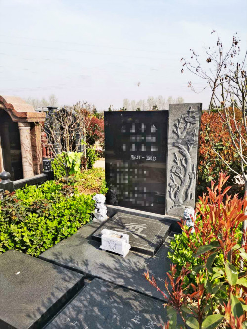 洛阳天寿陵园精品一拖二两代墓