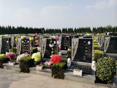 盘龙陵园聚福园东区墓型