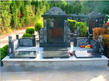 洛阳南山陵园经济两代墓